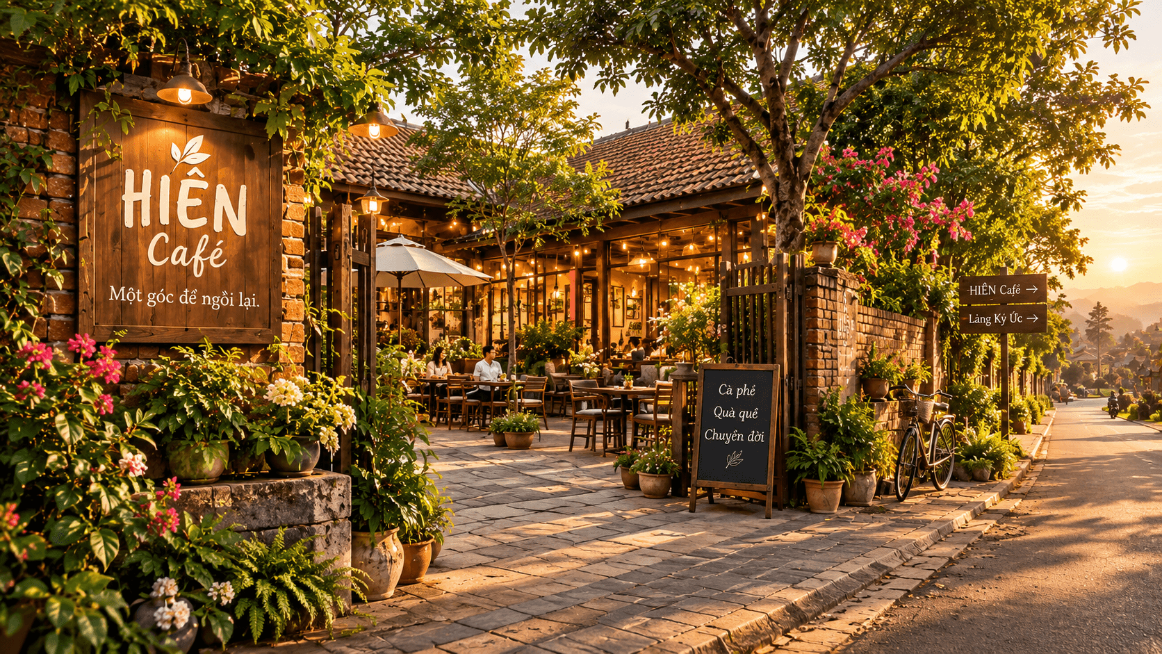 Concept view of Hiên Cafe — 01