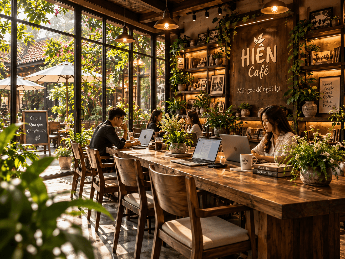 Concept view of Hiên Cafe — 02