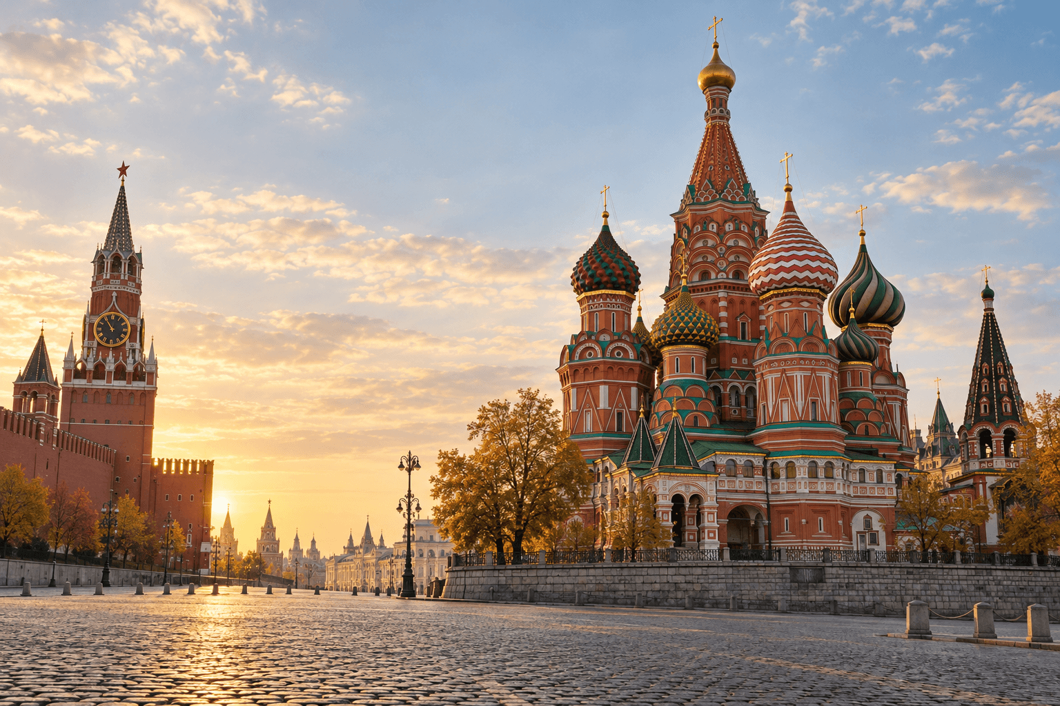 AI illustration: Red Square, Moscow